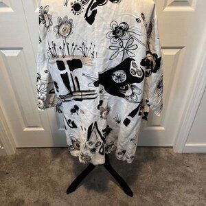 Addition Elle size 22 linen blend top